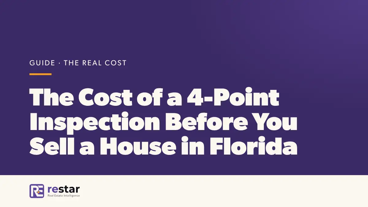 The Cost of a 4-Point Inspection Before You Sell a House in Florida