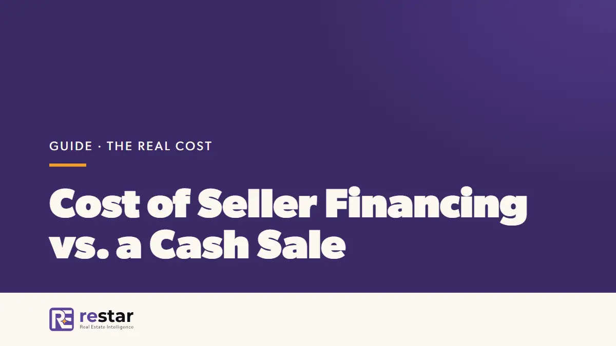 Cost of Seller Financing vs. a Cash Sale