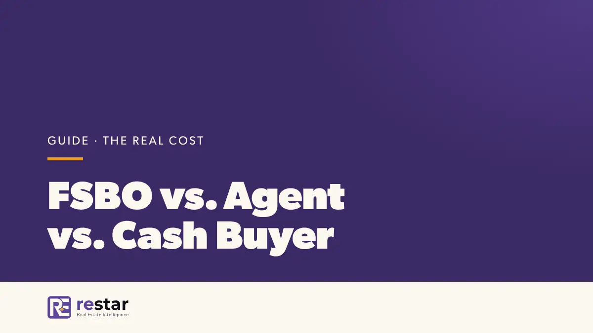 FSBO vs. Agent vs. Cash Buyer: What Each Actually Costs You