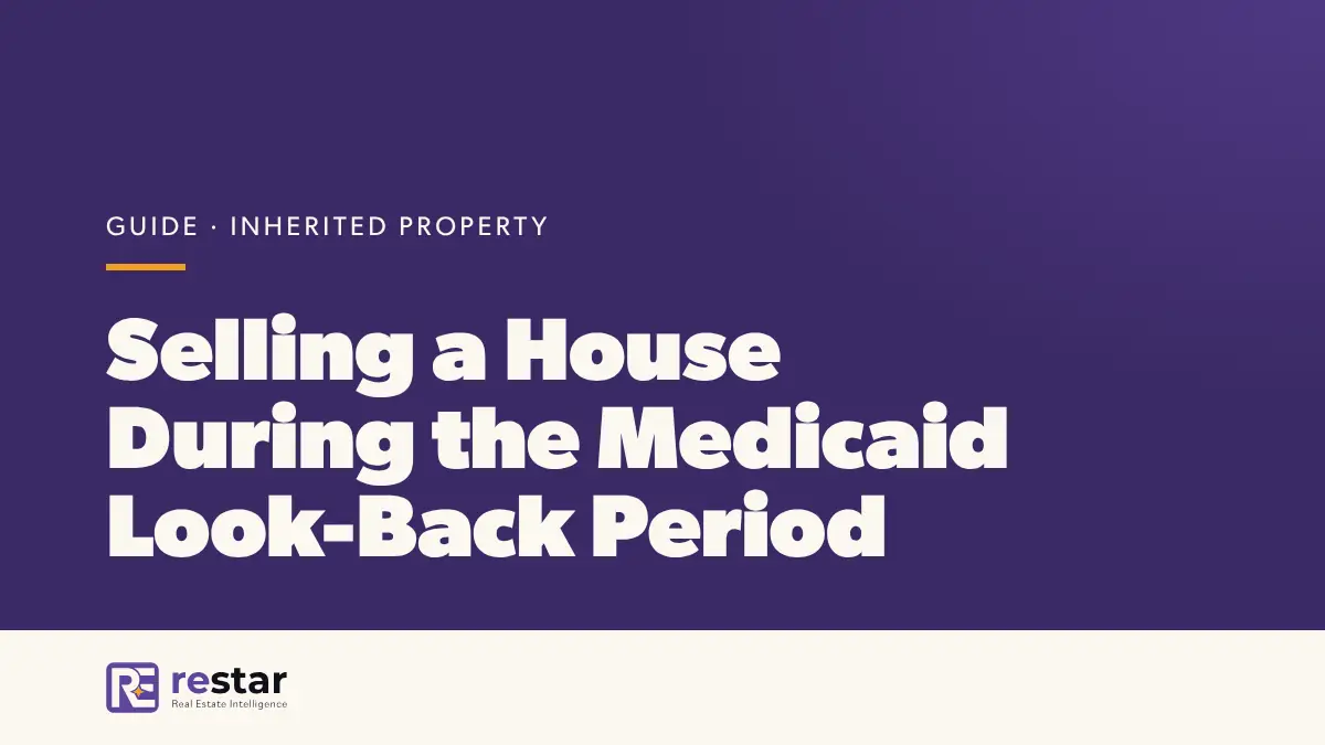 Selling a House During the Medicaid Look-Back Period
