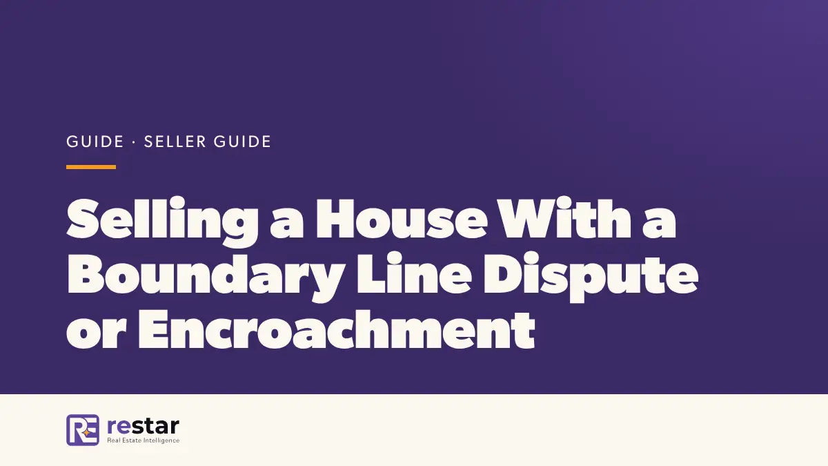 Selling a House With a Boundary Line Dispute or Encroachment