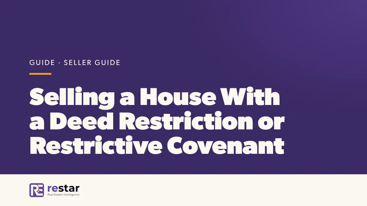 Selling a House With a Deed Restriction or Restrictive Covenant