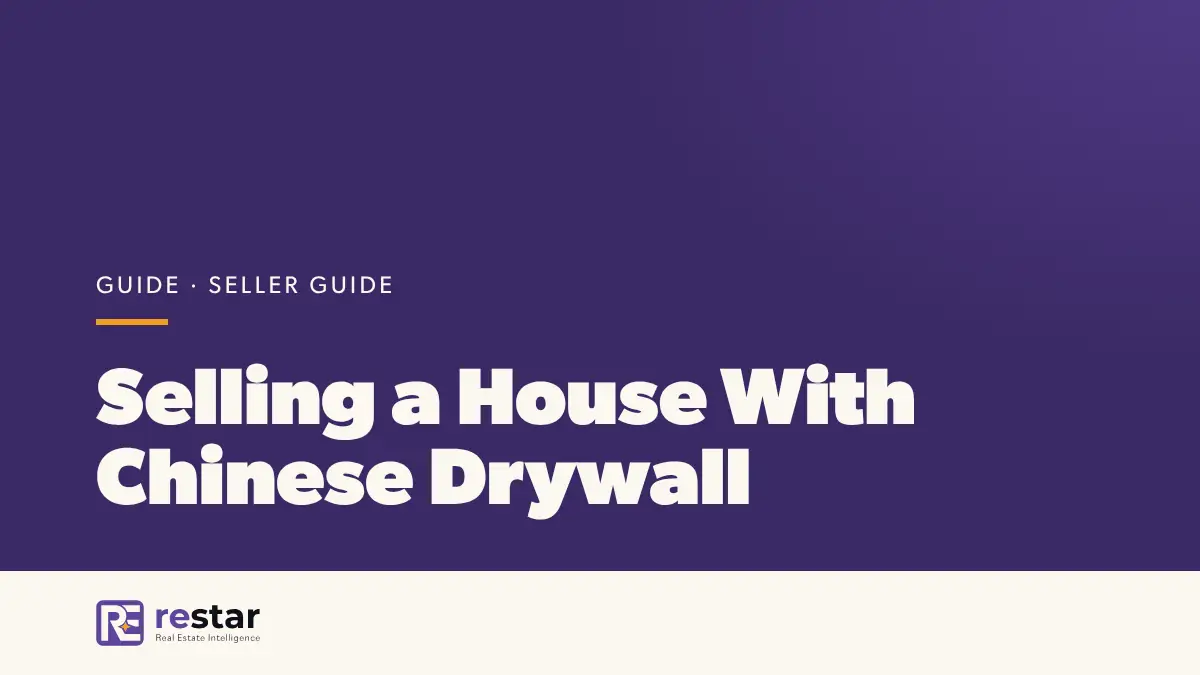 Selling a House With Chinese Drywall