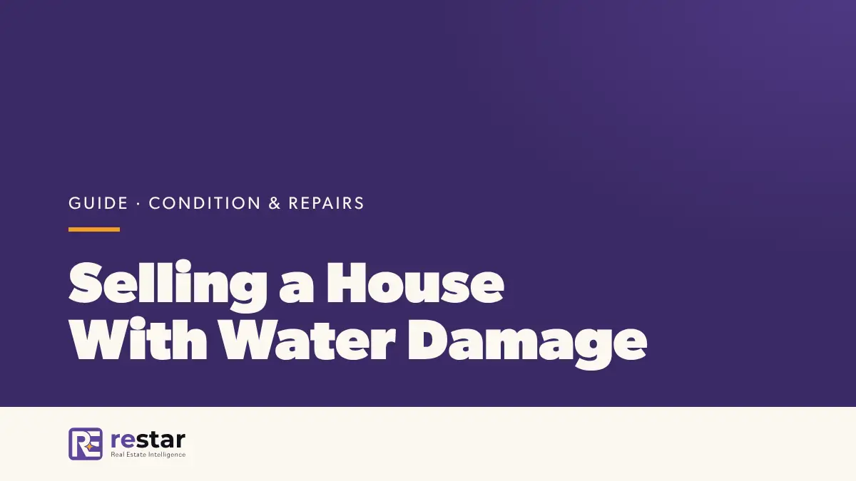 Selling a House With Water Damage