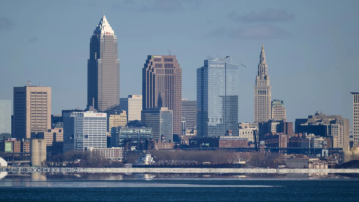 A view of Cleveland, Ohio