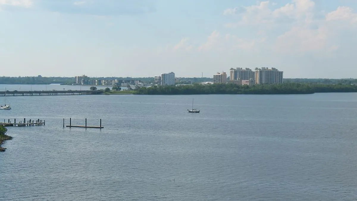 A view of North Fort Myers, Florida